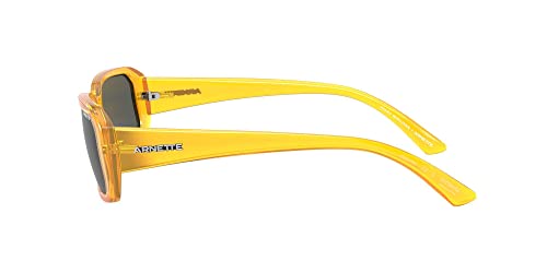 Arnette Shiny Yellow Sunglasses With Dark Lenses