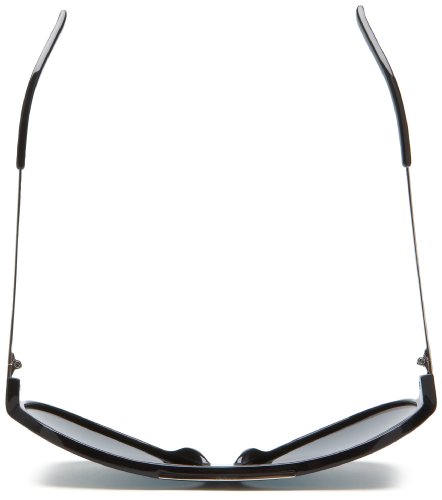 Carrera Unisex Adult Hot/S Sunglasses, Black and Palladium Frame/Grey Lens, 64 mm US