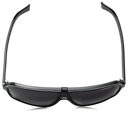 Carrera CA33/S Pilot Sunglasses, Black Cry Grey Frame/Dkgray Gradient Lens, 62 mm