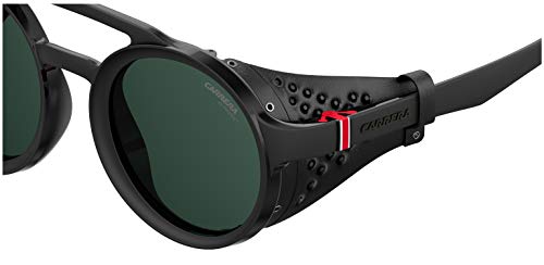 Carrera 5046/S Sunglasses, Black/Green, 49mm 24mm US
