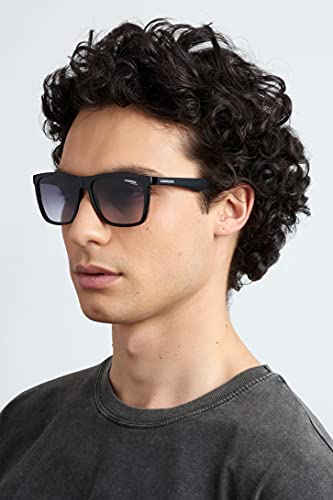 Carrera Black/Dark Gray Mens Sunglasses - 56mm