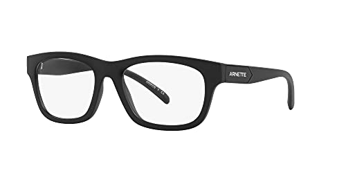ARNETTE Makemake Square Sunglasses, Matte Black/Clear