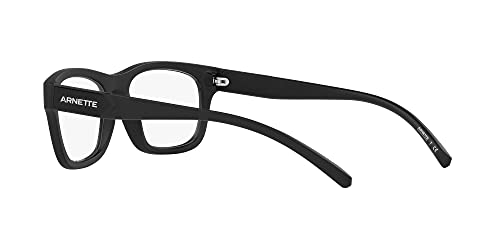 ARNETTE Makemake Square Sunglasses, Matte Black/Clear
