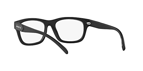 ARNETTE Makemake Square Sunglasses, Matte Black/Clear