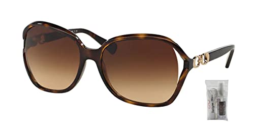 COACH HC8145 Butterfly Sunglasses for Women + BUNDLE