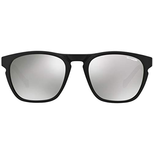 Arnette Groove Black Sunglasses with Silver Mirror Lens