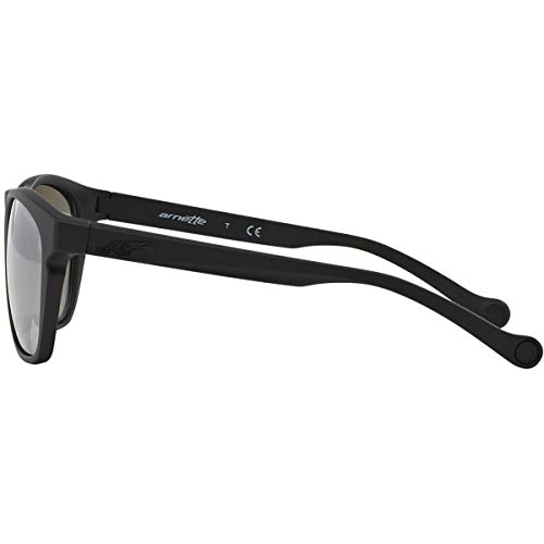 Arnette Groove Black Sunglasses with Silver Mirror Lens