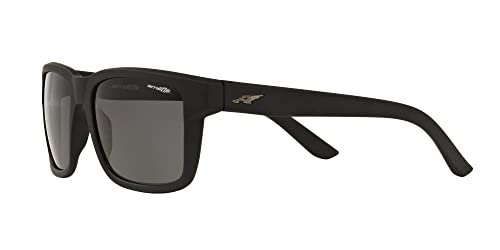 Arnette Hot Shot Wrap Sunglasses, Black/Grey, 62mm