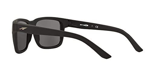 Arnette Hot Shot Wrap Sunglasses, Black/Grey, 62mm
