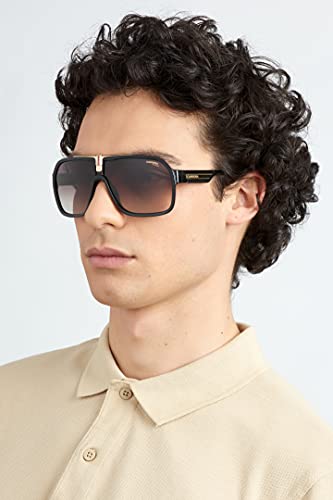 Carrera Shield Sunglasses, Black/Brown, 64mm