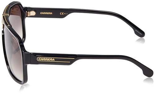 Carrera Shield Sunglasses, Black/Brown, 64mm