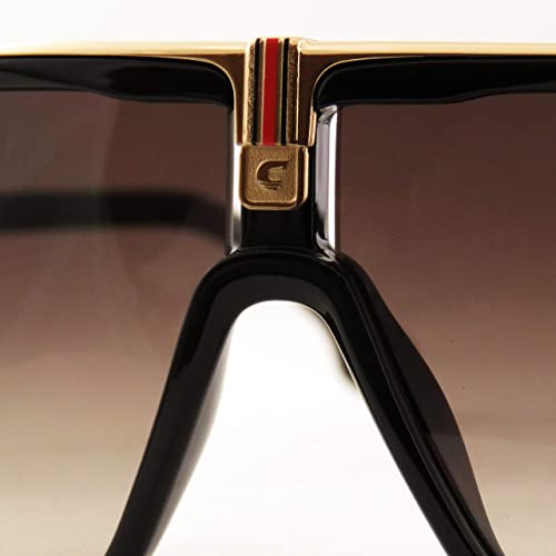 Carrera Shield Sunglasses, Black/Brown, 64mm