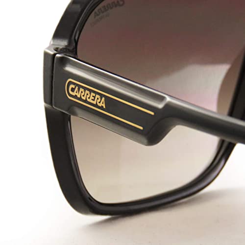 Carrera Shield Sunglasses, Black/Brown, 64mm