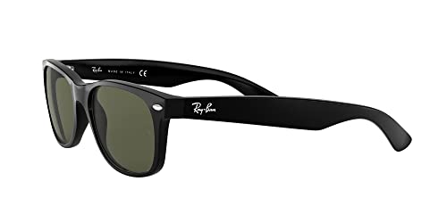 Ray-Ban RB2132 Wayfarer Black/Polarized Green Sunglasses