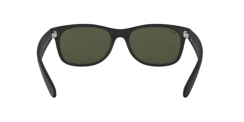 Ray-Ban RB2132 Wayfarer Sunglasses, Black/Green, 55mm