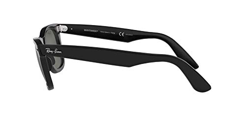 Ray-Ban Original Wayfarer Black/Green Sunglasses, 50mm