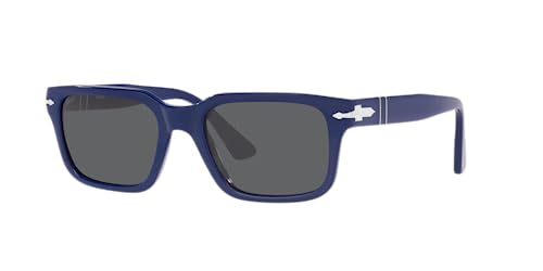 Blue/Dark Grey Persol PO3272S Rectangular Sunglasses 53mm