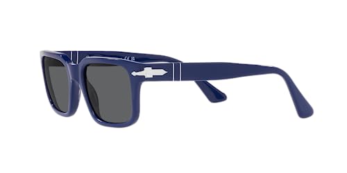 Blue/Dark Grey Persol PO3272S Rectangular Sunglasses 53mm