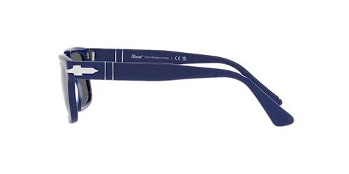 Blue/Dark Grey Persol PO3272S Rectangular Sunglasses 53mm