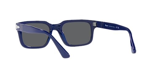 Blue/Dark Grey Persol PO3272S Rectangular Sunglasses 53mm