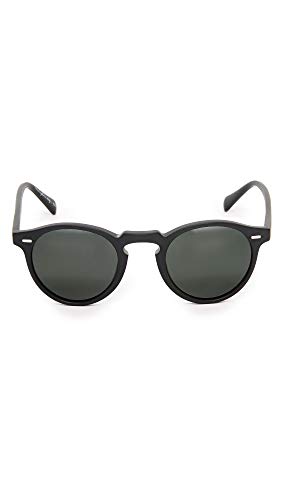 OLIVER PEOPLES Gregory Peck Semi Matte Black Sunglasses