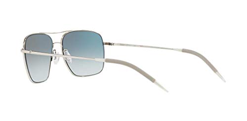 Silver/Chrome Sapphire Photochromic Vfx Sunglasses by Oliver Peoples