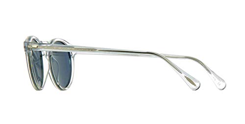 Oliver Peoples Gregory Peck Crystal/Indigo Sunglasses Size Medium
