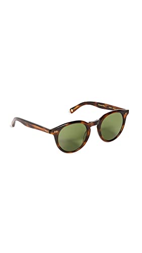 GARRETT LEIGHT Clune X Sunglasses - Brown/Green - One Size