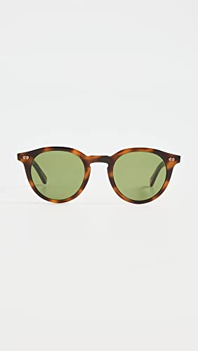 GARRETT LEIGHT Clune X Sunglasses - Brown/Green - One Size