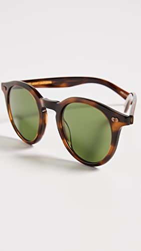 GARRETT LEIGHT Clune X Sunglasses - Brown/Green - One Size