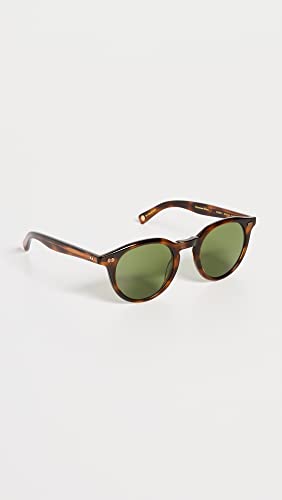 GARRETT LEIGHT Clune X Sunglasses - Brown/Green - One Size