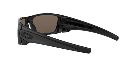 Oakley Men's Fuel Cell Rectangular Sunglasses - Polished Black/Warm Grey