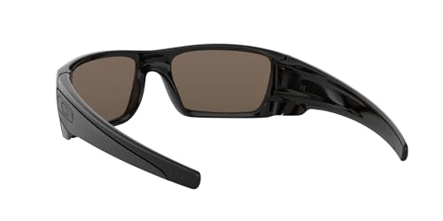 Oakley Men's Fuel Cell Rectangular Sunglasses - Polished Black/Warm Grey
