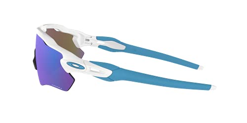 Oakley Men's Radar EV Path Sunglasses, Polished White Blue