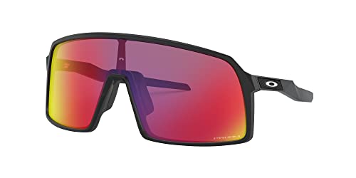 Oakley Men's Sutro Rectangular Sunglasses, Matte Black/Prizm Road