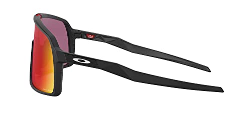 Oakley Men's Sutro Rectangular Sunglasses, Matte Black/Prizm Road