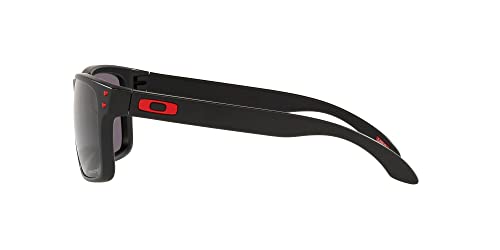 Oakley Men's Matte Black/Prizm Grey Holbrook Sunglasses, 57mm