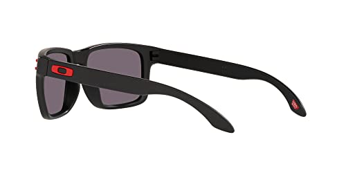 Oakley Men's Matte Black/Prizm Grey Holbrook Sunglasses, 57mm