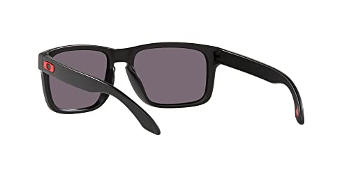 Oakley Men's Matte Black/Prizm Grey Holbrook Sunglasses, 57mm