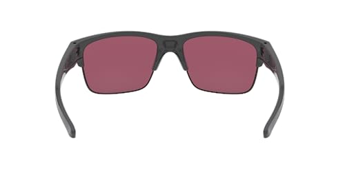 Oakley Men's Thinlink Rectangular Sunglasses, Dark Grey/Sapphire