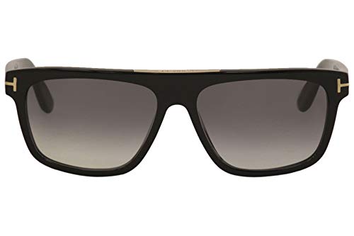 Tom Ford FT 0628 Cecilio Sunglasses, Black Gradient