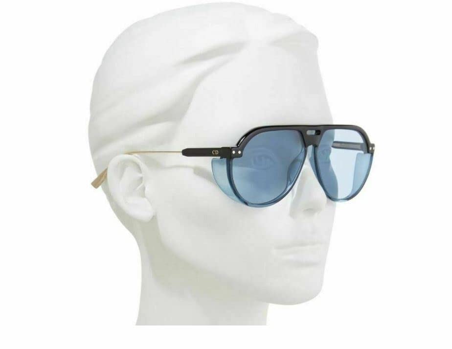 Dior DIORCLUB3 Black Blue Unisex Sunglasses 61/12/145