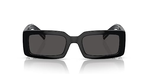 Dolce & Gabbana DG6187 BLACK Sunglasses DARK GREY