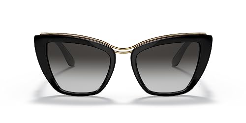 Dolce & Gabbana Round Black Fashion Sunglasses Women's