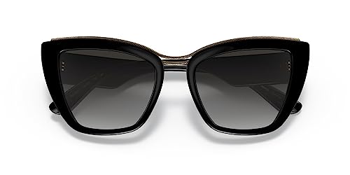 Dolce & Gabbana Round Black Fashion Sunglasses Women's