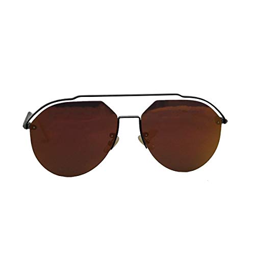 Fendi Men's Gunmetal Aviator Sunglasses FF M0031/S C9A