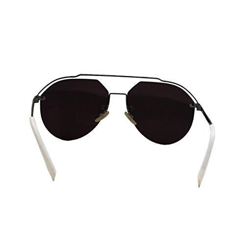 Fendi Men's Gunmetal Aviator Sunglasses FF M0031/S C9A