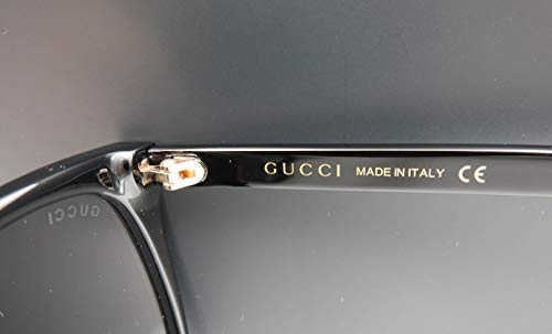 Gucci Women's Square Sunglasses, Black/Grey, One Size