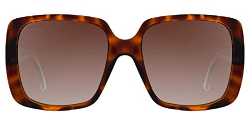 Gucci Women's Oversized Black Sunglasses GG0632s 56mm