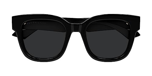 Gucci Women's Oversized Square Sunglasses, Shiny Black